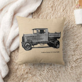 ヴィンテージアンティーク自動車トラックカスタム枕 クッション (ブランケット)