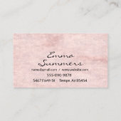 ヴィンテージアンティーク裁縫機械の変更 名刺 (裏面)