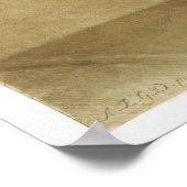 ヴィンテージアンティーク解剖学的解剖学的図 ポスター (角)