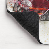 ヴィンテージアンティーク車 マウスパッド (コーナー)