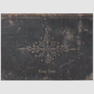 ヴィンテージアンティーク金ゴールドリーフレザー 薄葉紙