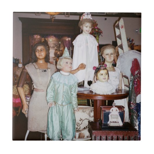 ヴィンテージアンティーク タイル (正面)