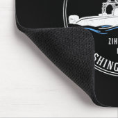 ヴィンテージアンディレッド魚釣りシャルターズ マウスパッド (コーナー)