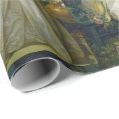 ヴィンテージアントワネットスタイルラッピング紙 ラッピングペーパー (ロールコーナー)