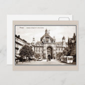 ヴィンテージアントワープ中央駅 ポストカード (正面/裏面)