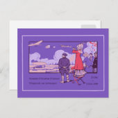 ヴィンテージアントワープ航空ウィーク(オランダフランスの) ポストカード (正面/裏面)