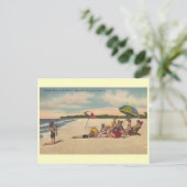 ヴィンテージアンナマリアアイランドフロリダポストカード ポストカード (スタンド正面)