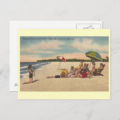 ヴィンテージアンナマリアアイランドフロリダポストカード ポストカード (正面/裏面)