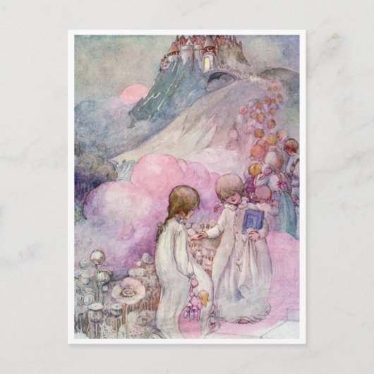 ヴィンテージアンヌアンダーソン眠りの街 ポストカード (正面)