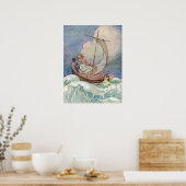 ヴィンテージアンヌ・アンダーソンのフェアリーランドへの航海 ポスター (キッチン)