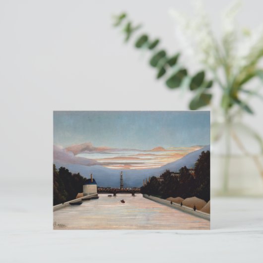 ヴィンテージアンリルーソーザエッフェルタワー ポストカード (スタンド正面)