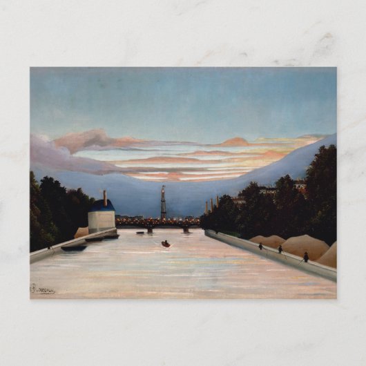 ヴィンテージアンリルーソーザエッフェルタワー ポストカード (正面)