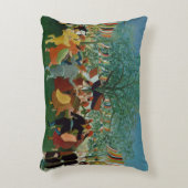 ヴィンテージアンリ・ルソー独立100周年 アクセントクッション (正面(垂直))