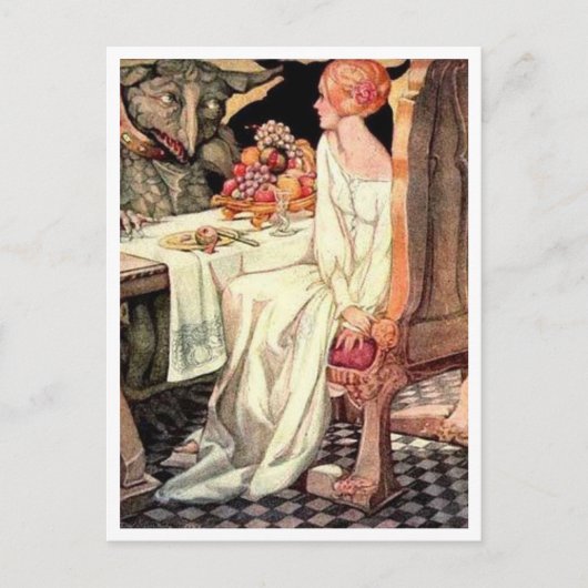 ヴィンテージアン・アンダーソン・ビューティー&ビースト ポストカード (正面)