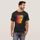 ヴィンテージアーカンソーレトロ70sストライプアーカンソーUs Sta Tシャツ (正面フル)
