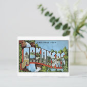 ヴィンテージアーカンソー葉書 ポストカード (スタンド正面)