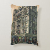 ヴィンテージアーキテクズクイーンズホテルライスタースクエア アクセントクッション (裏面(縦))