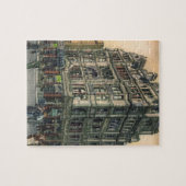 ヴィンテージアーキテクズクイーンズホテルライスタースクエア ジグソーパズル (横)