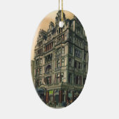 ヴィンテージアーキテクズクイーンズホテルライスタースクエア セラミックオーナメント (右)