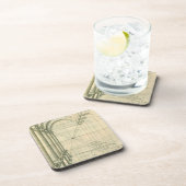 ヴィンテージアーキテクチャ、アーチ型カラムのパースペクティブ コースター (右側)