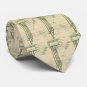 ヴィンテージアーキテクチャ、アーチ型カラムのパースペクティブ ネクタイ (ロール)