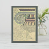 ヴィンテージアーキテクチャ、キャピタルヴォリュート招待状 招待状 (スタンド正面)