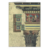 ヴィンテージアーキテクチャ、コーニス成形品付き柱 (正面)