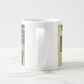 ヴィンテージアーキテクチャ、コーニス成形品付き柱 ジャンボコーヒーマグカップ (裏面)