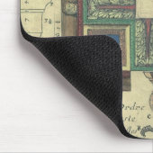 ヴィンテージアーキテクチャ、コーニス成形品付き柱 マウスパッド (コーナー)