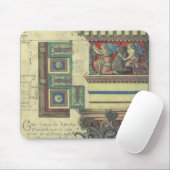 ヴィンテージアーキテクチャ、コーニス成形品付き柱 マウスパッド (マウス)