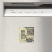 ヴィンテージアーキテクチャ、コーニス成形品付き柱 マグネット (インサイチュ (食洗機))