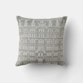 ヴィンテージアーキテクチャ、デラウェアおよびハドソンカナル クッション (裏面)