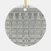 ヴィンテージアーキテクチャ、デラウェアおよびハドソンカナル セラミックオーナメント (正面)