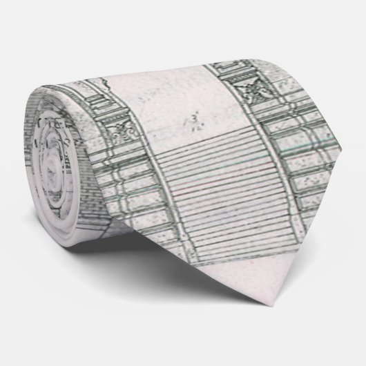 ヴィンテージアーキテクチャ、デラウェアおよびハドソンカナル ネクタイ (ロール)