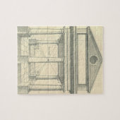 ヴィンテージアーキテクチャ、ローマの柱 ジグソーパズル (横)