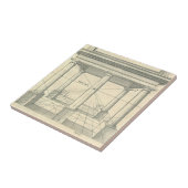 ヴィンテージアーキテクチャ、ローマの柱 タイル (側面)