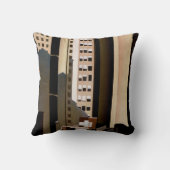 ヴィンテージアーキテクチャ、超高層ビルby Sheeler, 1922 クッション (裏面)