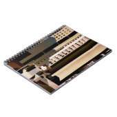 ヴィンテージアーキテクチャ、超高層ビルby Sheeler, 1922 ノートブック (左側)