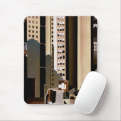 ヴィンテージアーキテクチャ、超高層ビルby Sheeler, 1922 マウスパッド (マウス)