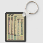 ヴィンテージアーキテクチャ、5つのアーキテクチャの命令 キーホルダー (裏面)