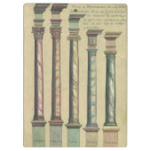 ヴィンテージアーキテクチャ、5つのアーキテクチャの命令 クリップボード (裏面)