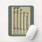 ヴィンテージアーキテクチャ、5つのアーキテクチャの命令 マウスパッド (マウス)