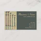 ヴィンテージアーキテクチャ、5つのアーキテクチャの命令 名刺 (正面)