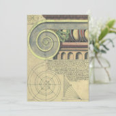 ヴィンテージアーキテクチャ、Capital Volute by Vignola (スタンド正面)