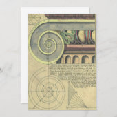 ヴィンテージアーキテクチャ、Capital Volute by Vignola (正面/裏面)