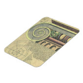 ヴィンテージアーキテクチャ、Capital Volute by Vignola マグネット (左側)