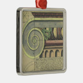 ヴィンテージアーキテクチャ、Capital Volute by Vignola メタルオーナメント (右)