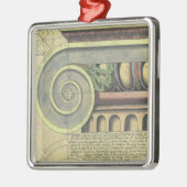 ヴィンテージアーキテクチャ、Capital Volute by Vignola メタルオーナメント (左)