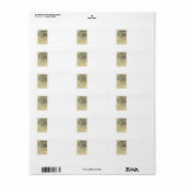 ヴィンテージアーキテクチャ、Capital Volute by Vignola ラベル (フルシート)