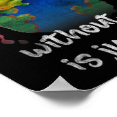 ヴィンテージアースウィアールアールEhプラネットアートEa ポスター (角)